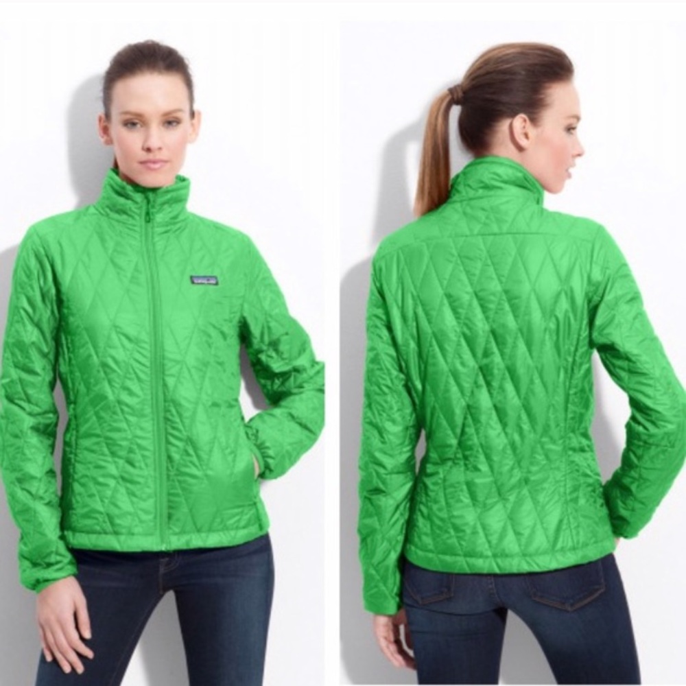 Green Patagonia Nano Puff Jacket